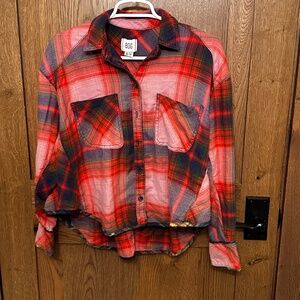 BDG Cropped Flannel